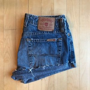 Lucky brand jean shorts